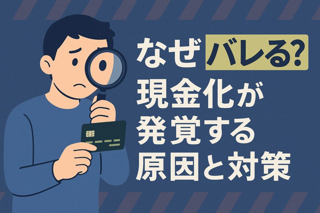 現金化がカード会社にバレる原因と対策バナー